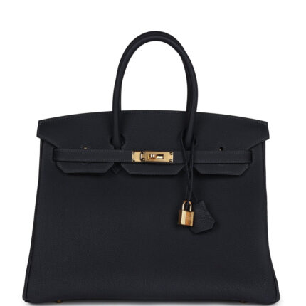 Hermès Birkin 35 Caban Togo Gold Hardware