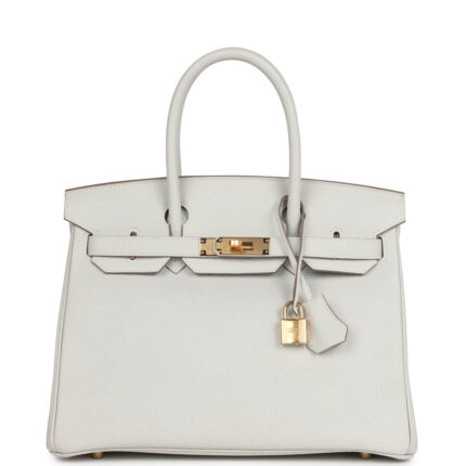 Hermès Birkin 30 Gris Perle Togo Gold Hardware