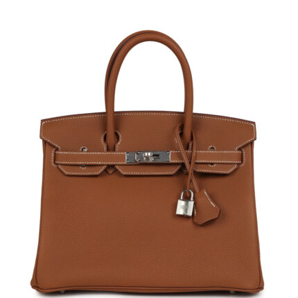 Hermès Birkin 30 Gold Togo Palladium Hardware