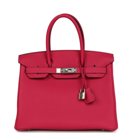 Hermès Birkin 30 Rose Extreme Togo Palladium Hardware