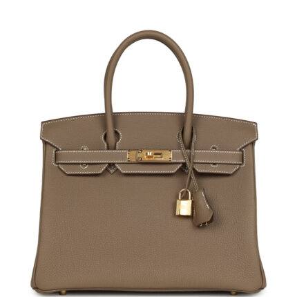 Hermès Birkin 30 Etoupe Togo Gold Hardware