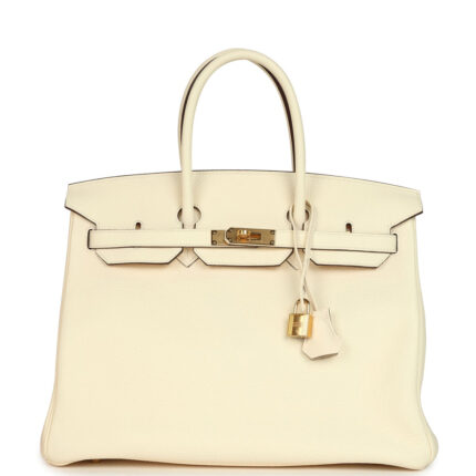 Hermès Birkin 35 Nata Clemence Gold Hardware