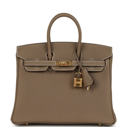 Hermès Birkin 25 Etoupe Togo Gold Hardware