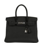 Hermès Birkin 30 Black Togo Palladium Hardware