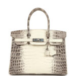 Hermès Birkin 30 Himalaya Niloticus Crocodile Palladium Hardware