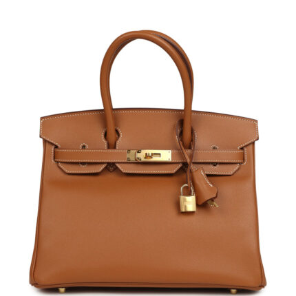 Pre-owned Hermès Birkin 30 Gold Epsom Gold Hardware