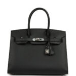 Hermès Birkin Sellier 30 Black Madame Palladium Hardware