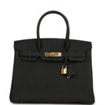 Hermès Birkin 30 Black Togo Gold Hardware