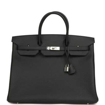 Hermès Birkin 40 Black Togo Palladium Hardware