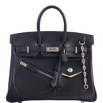 Hermès Birkin 25 Limited Edition Rock Black Volupto Palladium