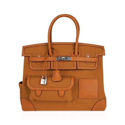 Hermès Limited Edition Birkin 35 Cargo Sesame Bag