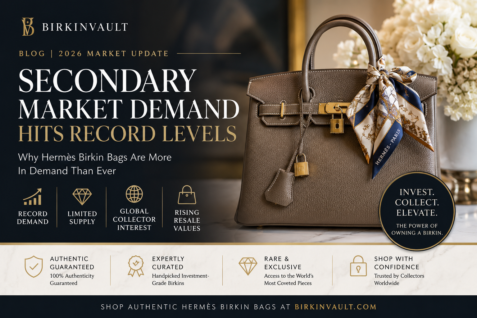 Hermès Birkin secondary market demand