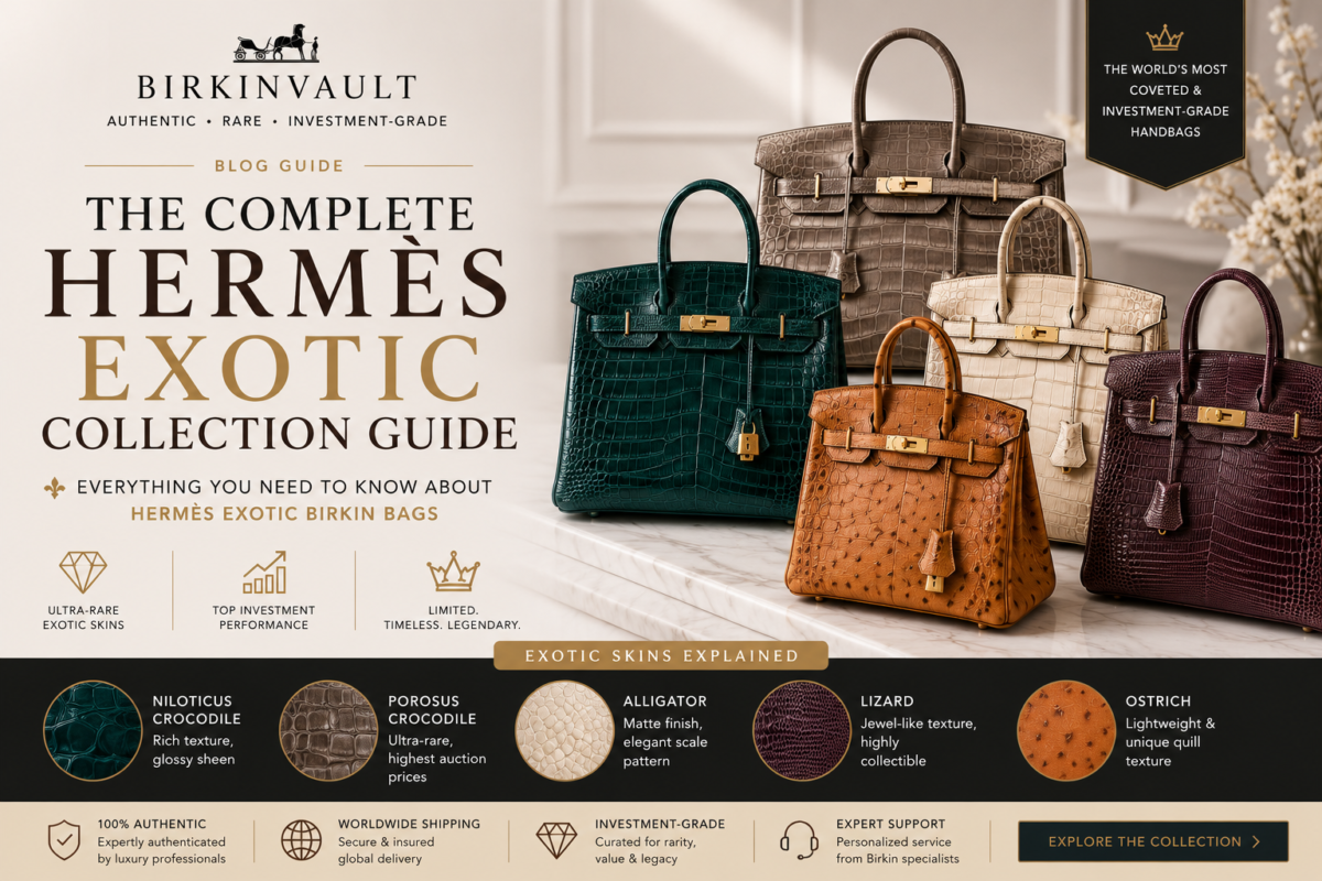 Hermès Exotic Birkin Bags