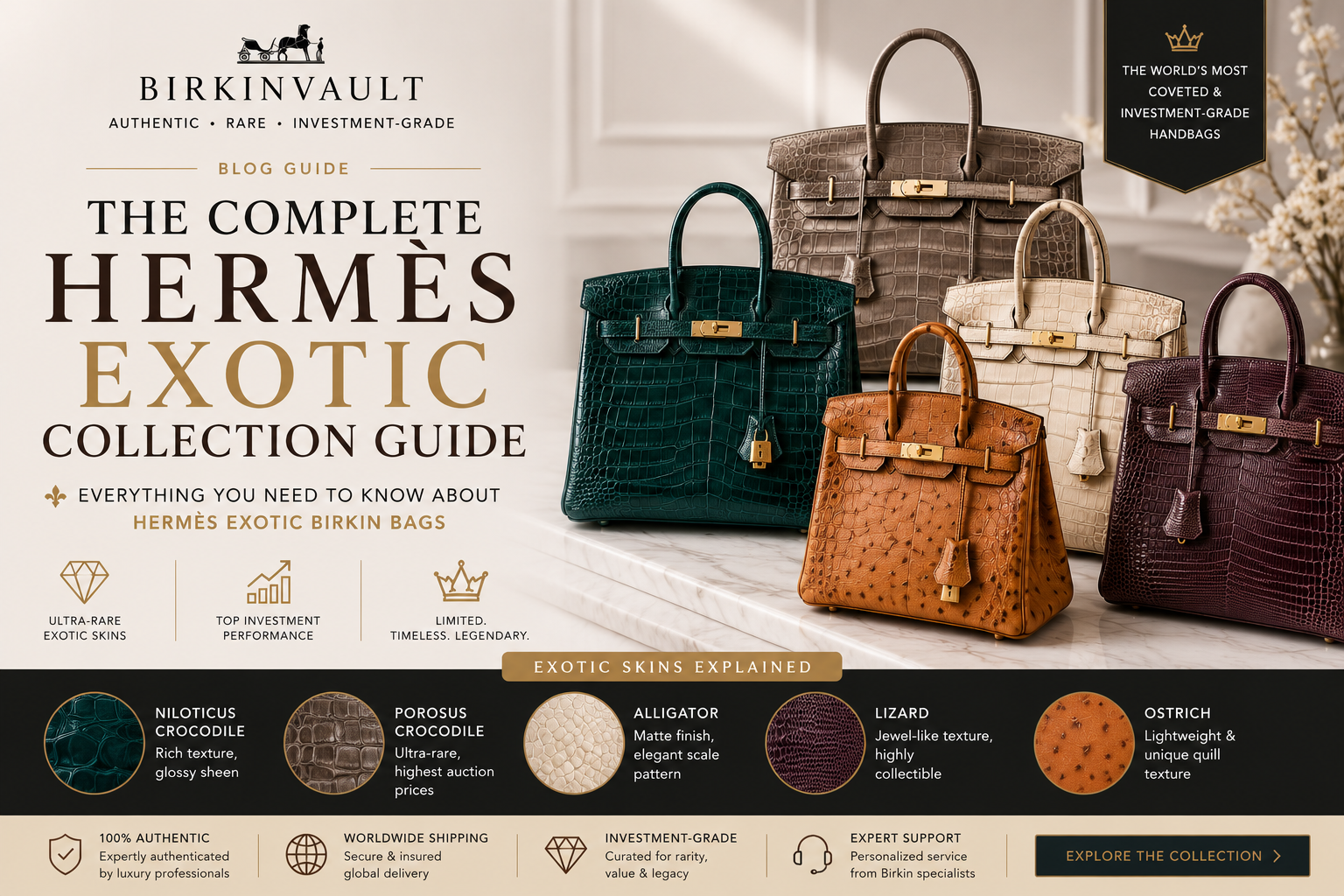 Hermès Exotic Birkin Bags