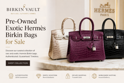 Pre-Owned Exotic Hermès Birkin Bags for Sale