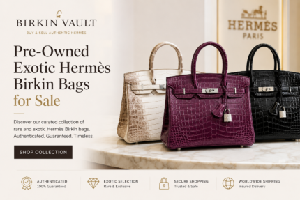 Pre-Owned Exotic Hermès Birkin Bags for Sale