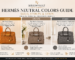 Hermès Neutral Colors Guide
