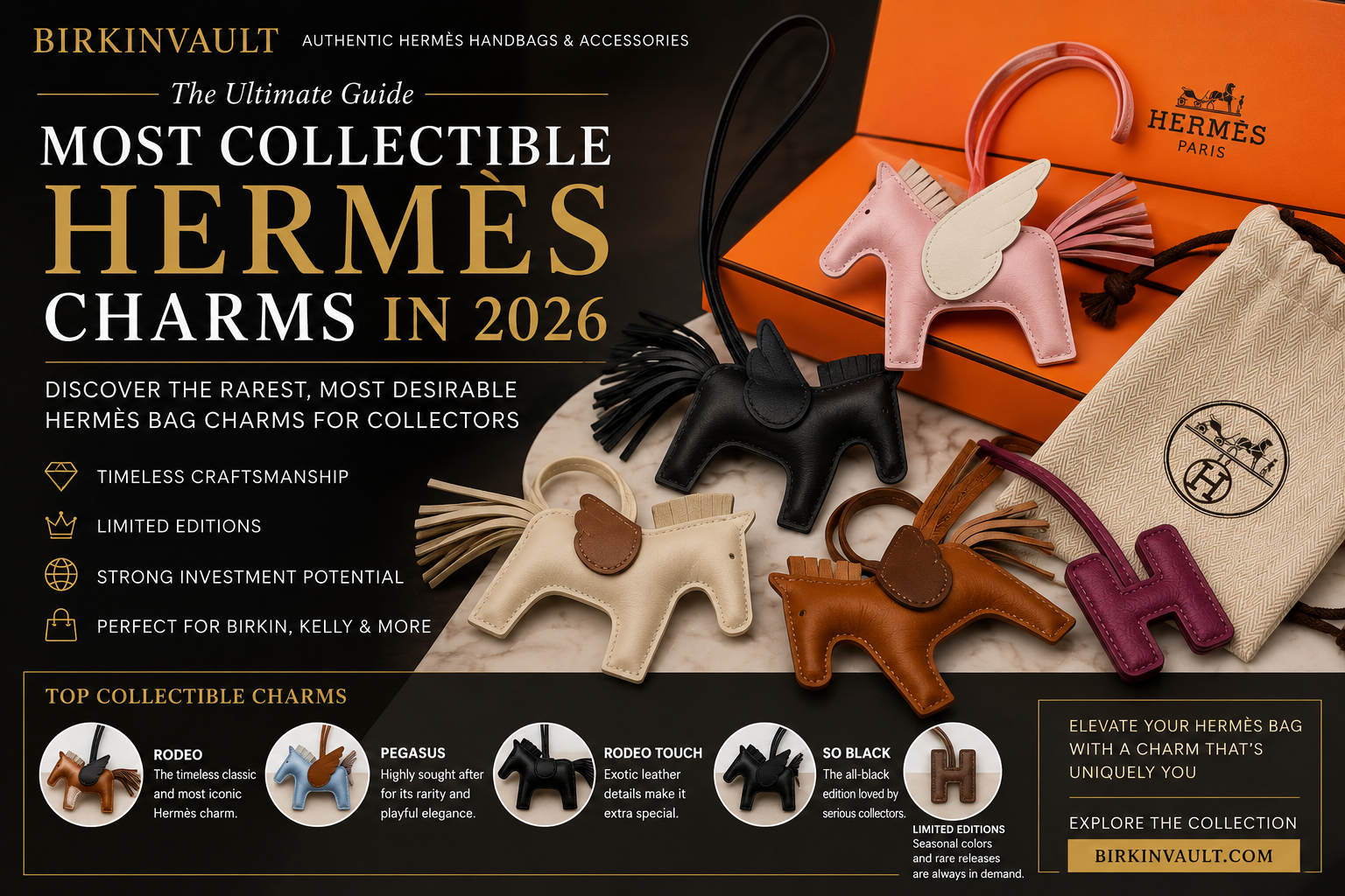 Most Collectible Hermès Charms in 2026 | Birkin Vault