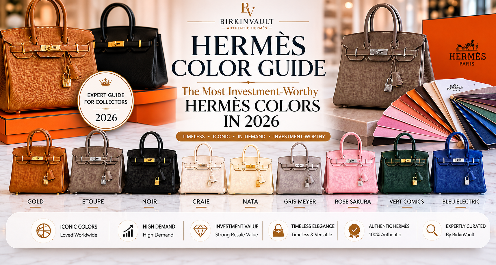 Most Investment-Worthy Hermès Colors in 2026