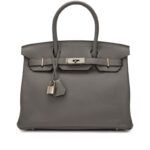Hermès Etain Togo Birkin 30 Palladium Hardware