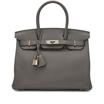 Hermès Etain Togo Birkin 30 Palladium Hardware