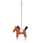 Hermès Gold, Mauve Pale and Black Milo Lambskin and Horsehair GriGri Rodeo Charm PM, 2023