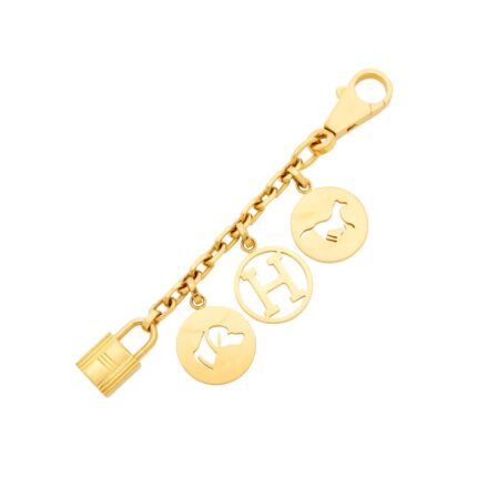 Hermès Gold Olga Breloque Bag Charm