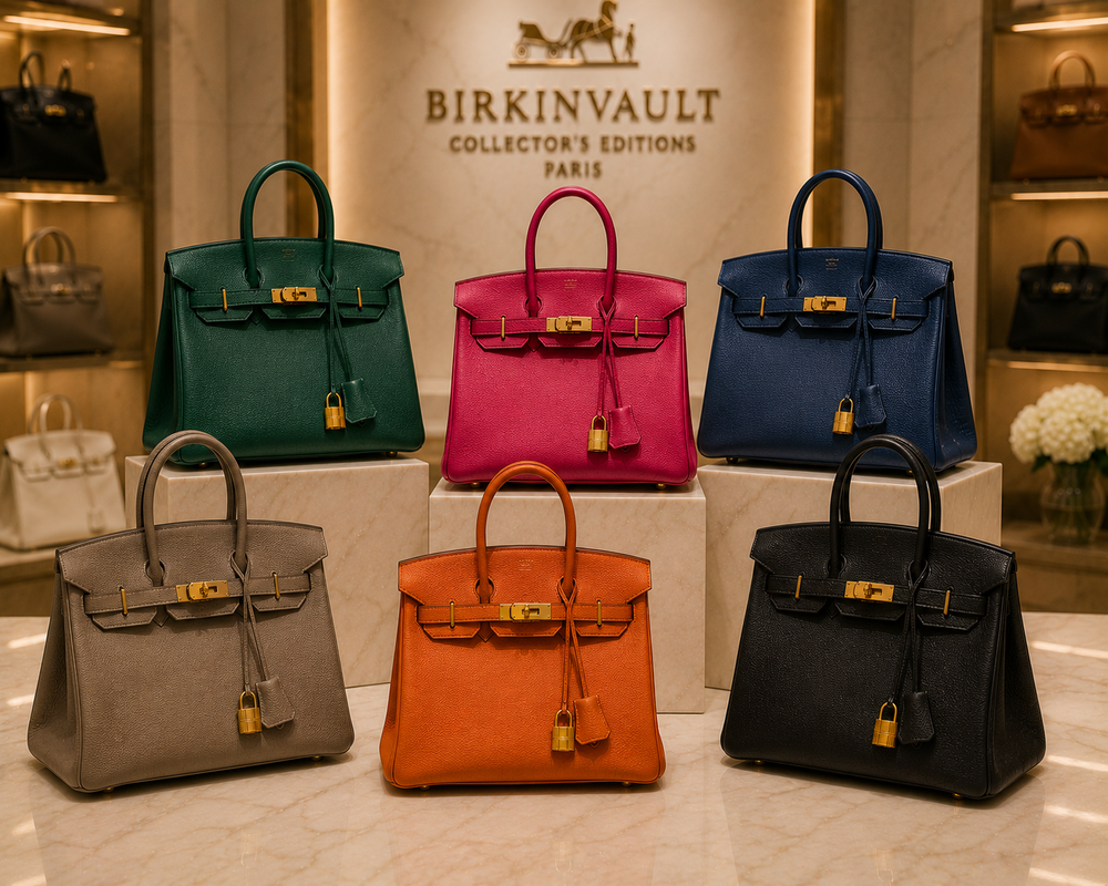 Rare Birkin bag colors for collectors