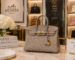Hermès Birkin 25 luxury handbag in an elegant collector setting